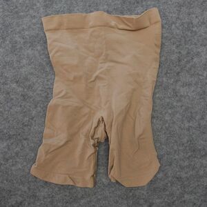 Skims Seamless Sculpt Mid Thigh Sculpt Short Clay Tan Brown Size Large